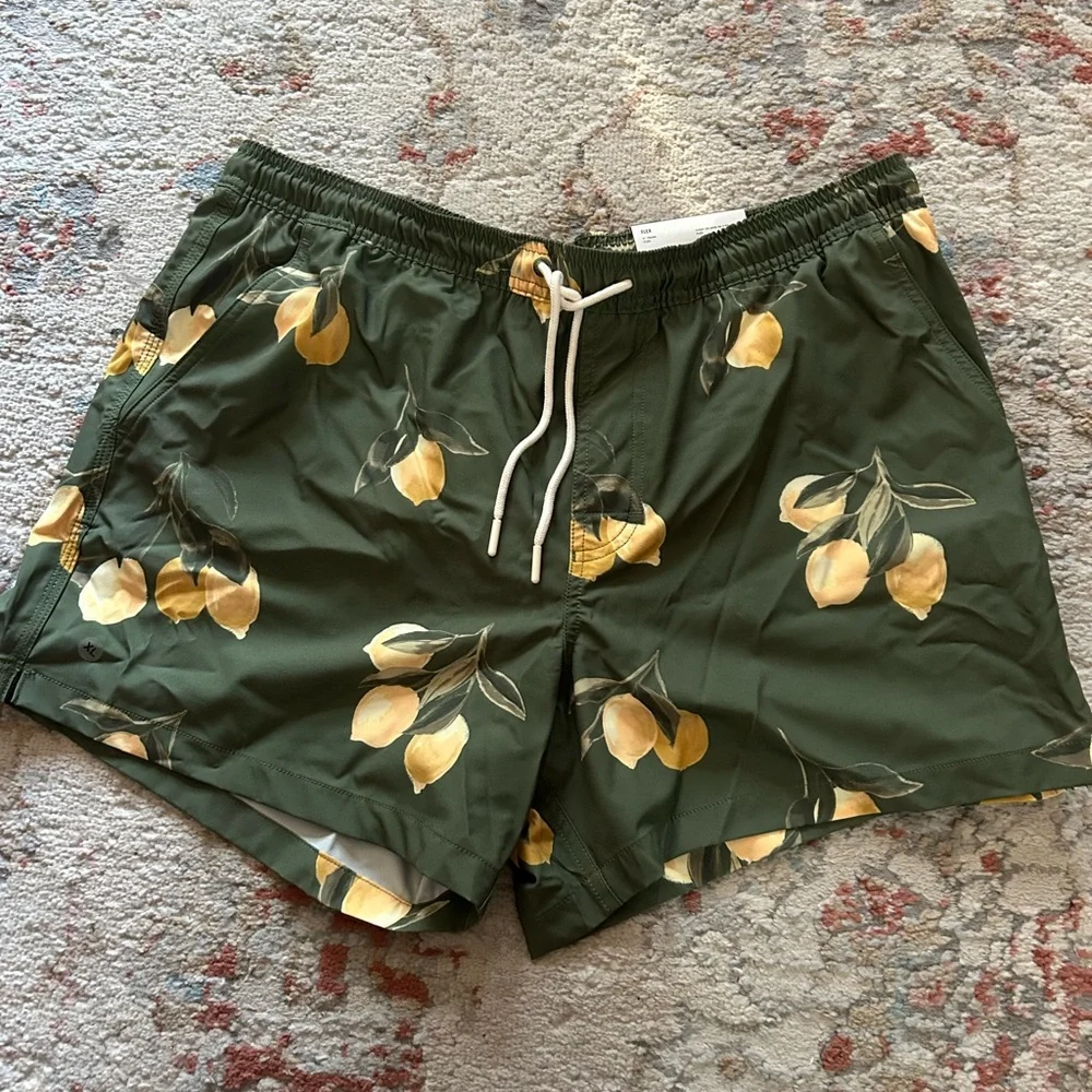 Men’s AE Flex Swim Trunks 5” - Picture 1 of 3